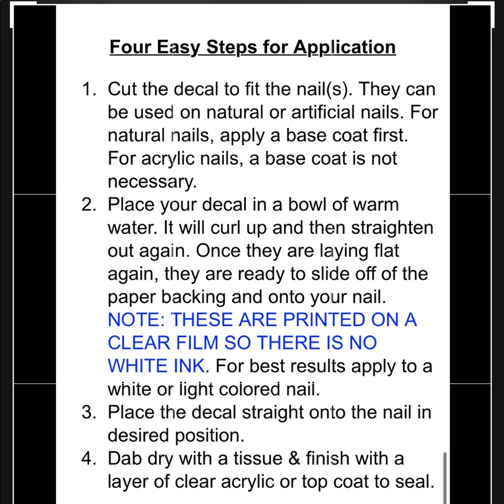Boston Celtics Nail Decals 🏀 💌BO/GO$6 Water Transfer Nail Decals NBA - Picture 4 of 4